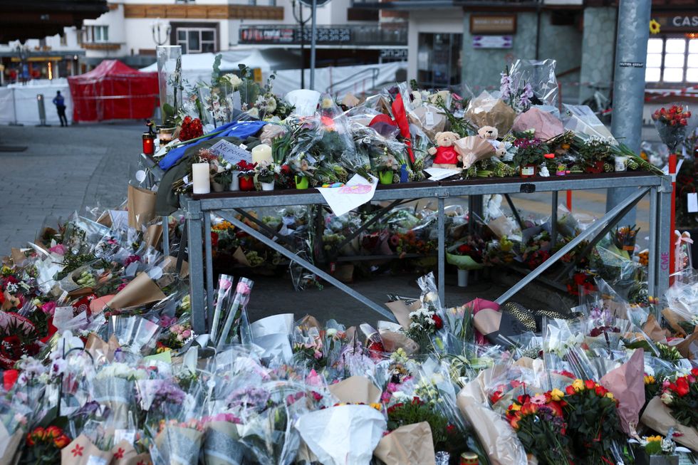 Swiss bar fire tributes