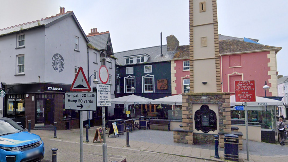 SY23 in Aberystwyth