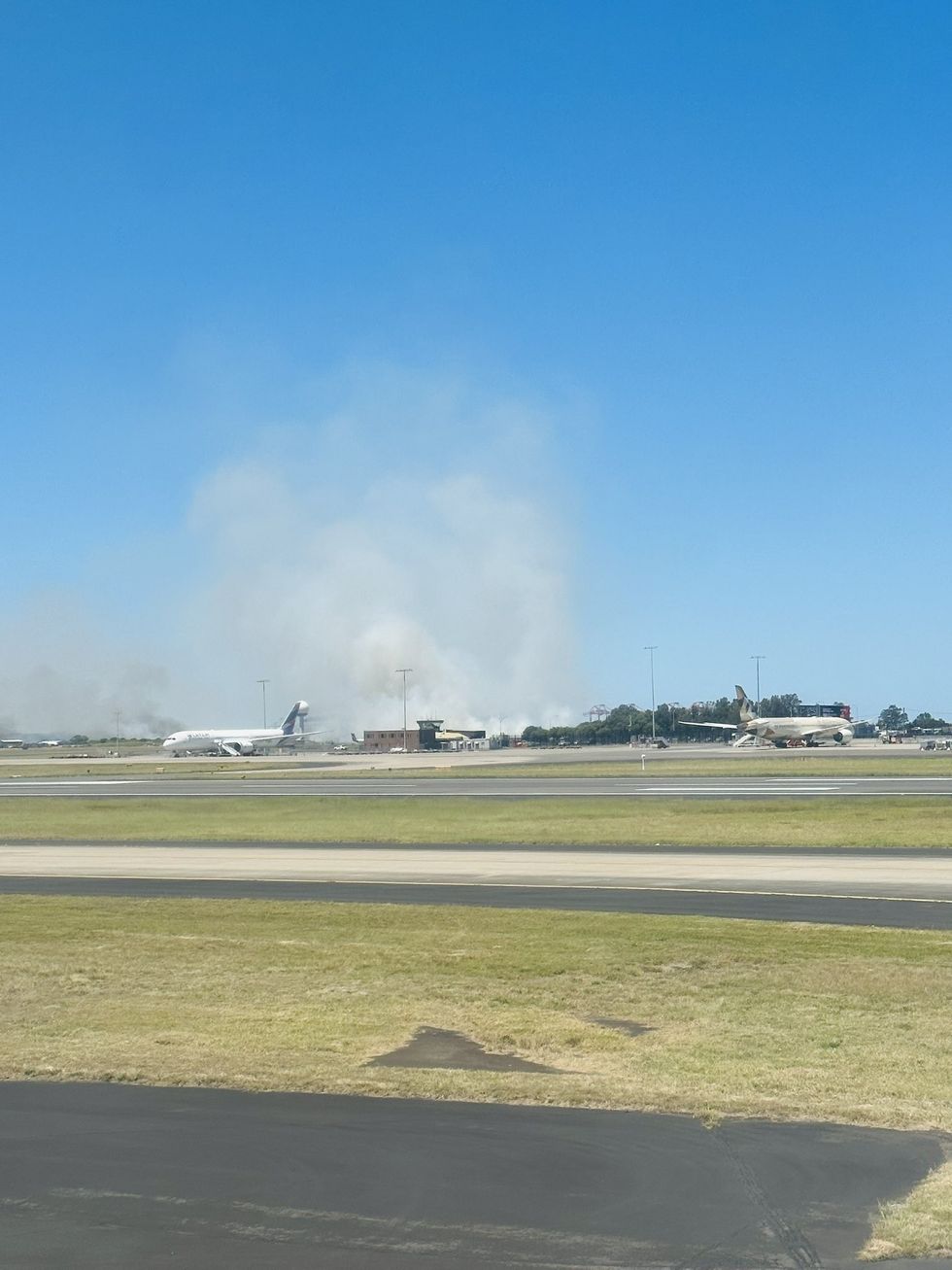 Sydney Airport fire