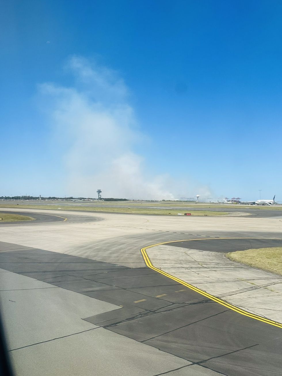 Sydney Airport fire