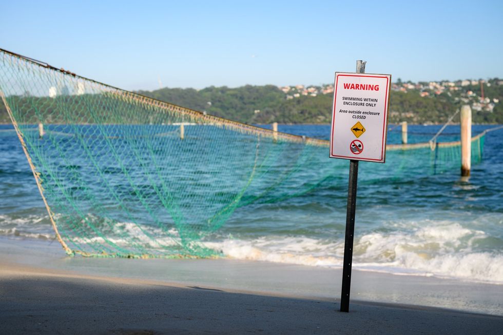 Sydney beach closed