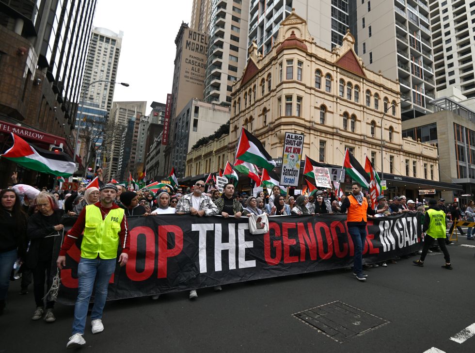 Sydney pro-Palestine protest