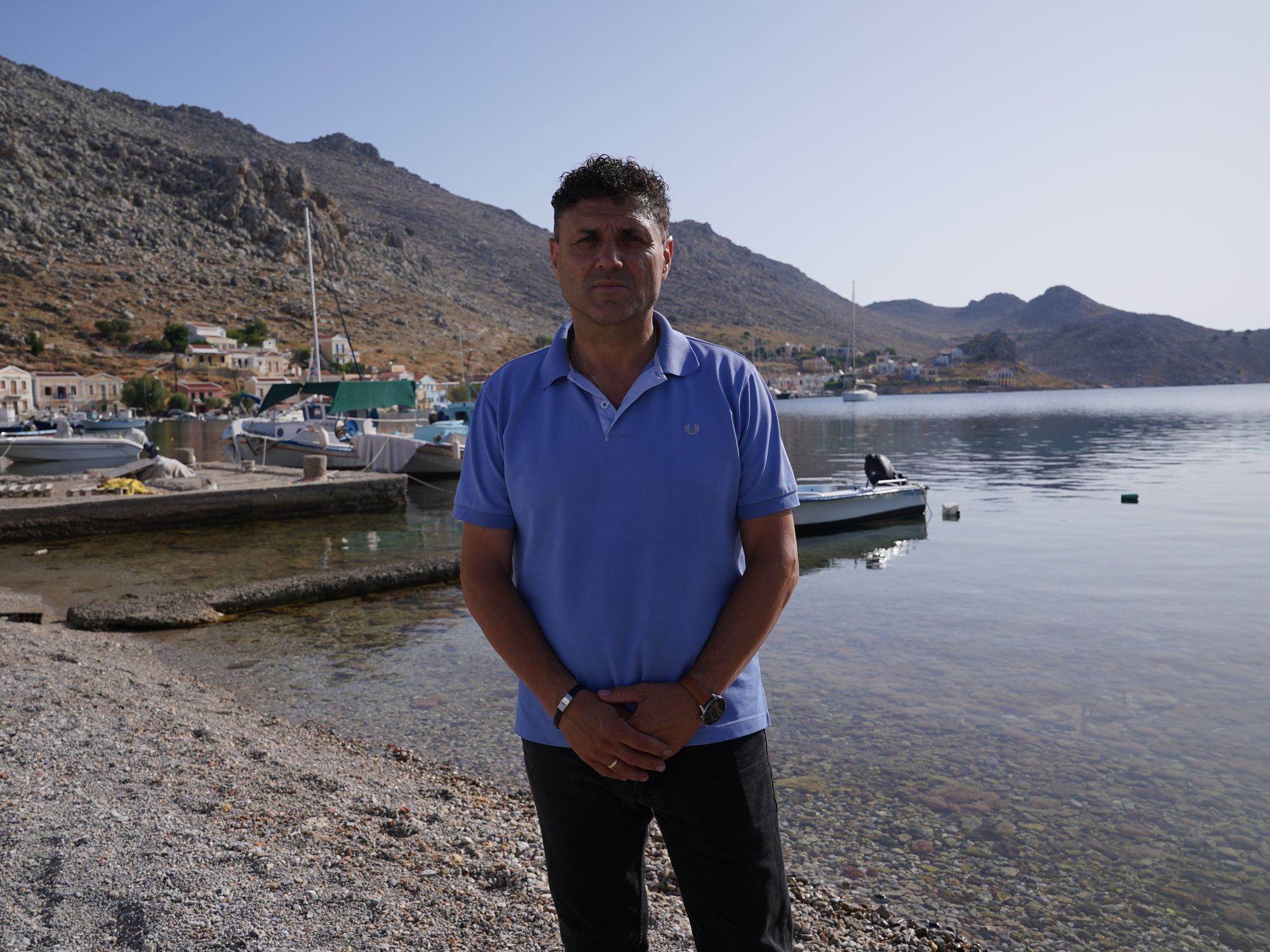 Symi mayor Eleftherios Papakaloudoukas