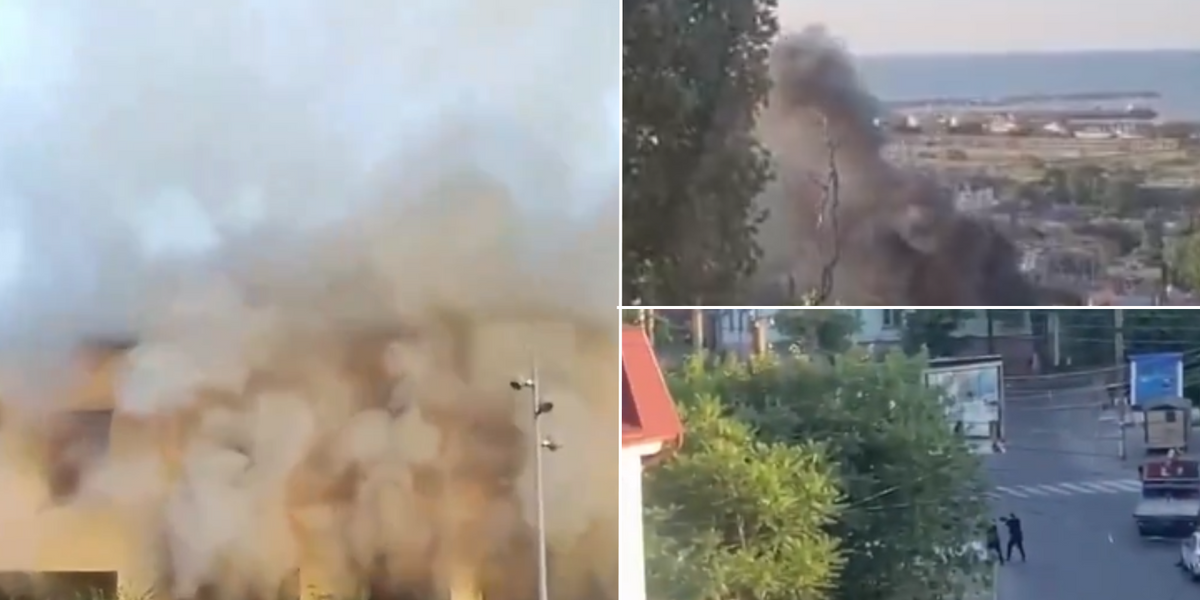 NextImg:Russia terror attack fears: Synagogue set on fire as gunman goes on rampage - at least one dead