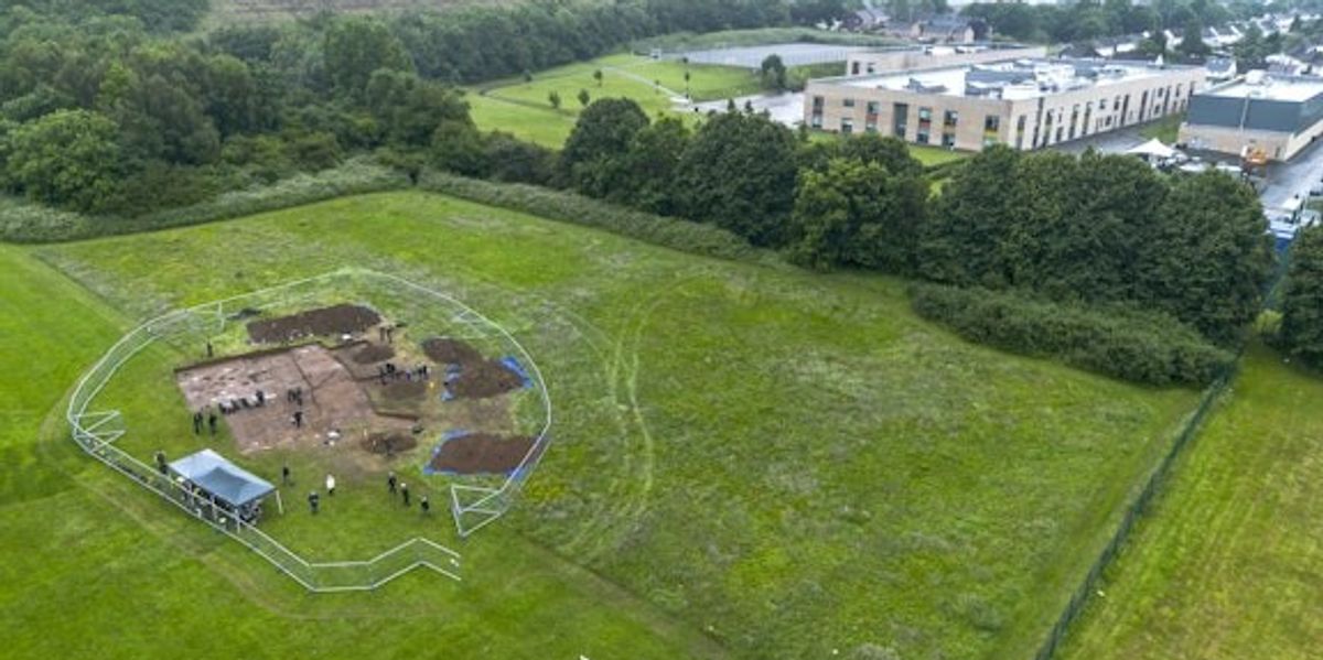NextImg:Archaeologists discover 'hugely exciting' burial site underneath Welsh park used by hundreds of people