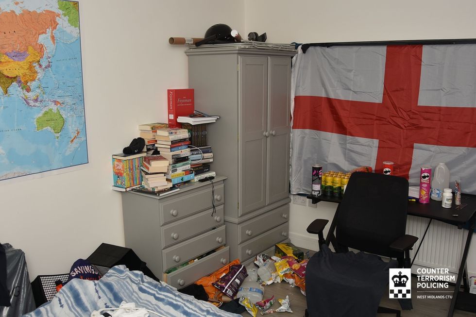 T\u200bhe bedsit of Callum Ulysses Parslow in Worcester