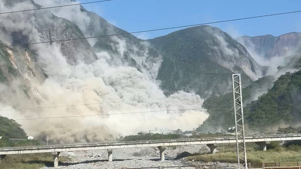 Taiwan landslide