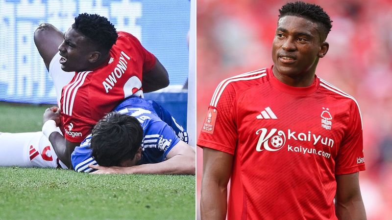 Update: Nottingham Forest star, Taiwan Awoniyi recovers from a coma and his family