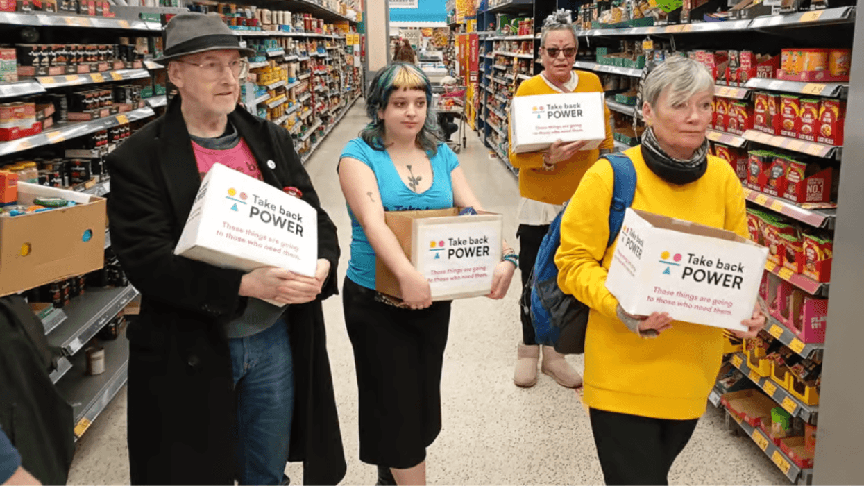 Take Back Power activists