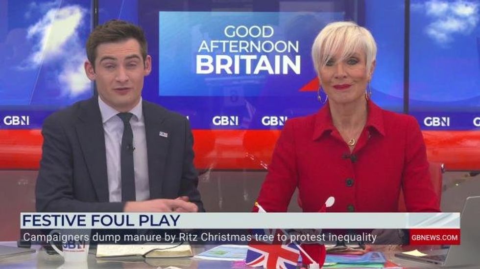 Take Back Power activists charged after pouring manure on floor of the Ritz and Tower of London custard stunt