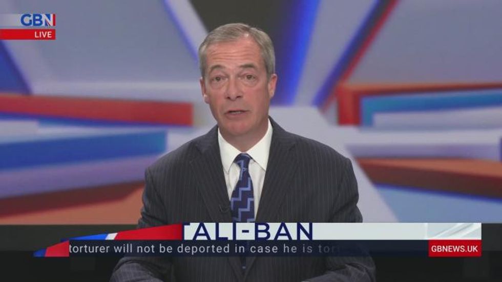 Nigel Farage calls for a 'Brexit 2.0' as Taliban torturer granted asylum in UK