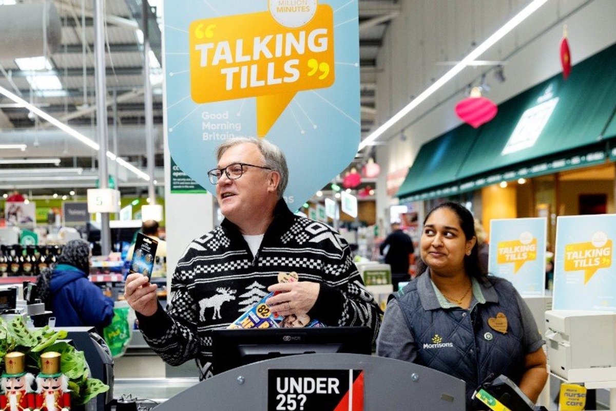 'Talking Tills' at Morrisons