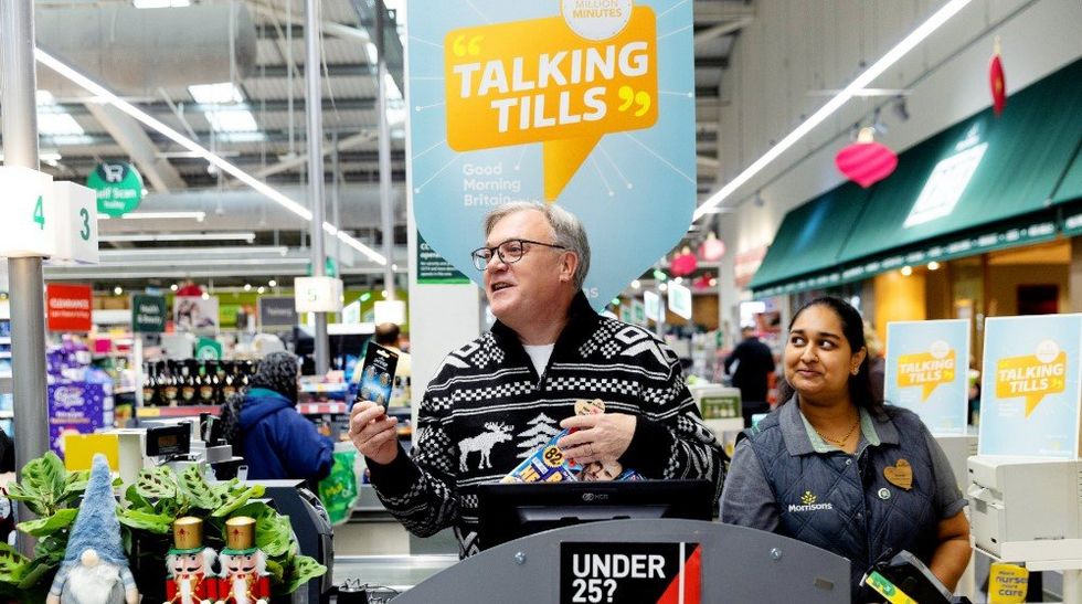 'Talking Tills' at Morrisons