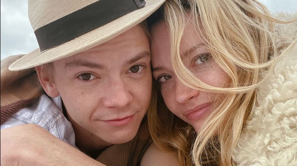 Talulah Riley and Thomas Brodie-Sangster