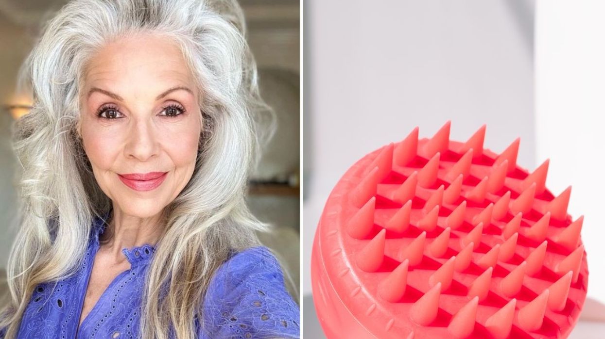 Tammy headshot and scalp massager