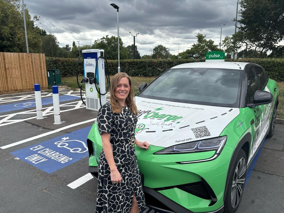 Tamworth MP and electric car