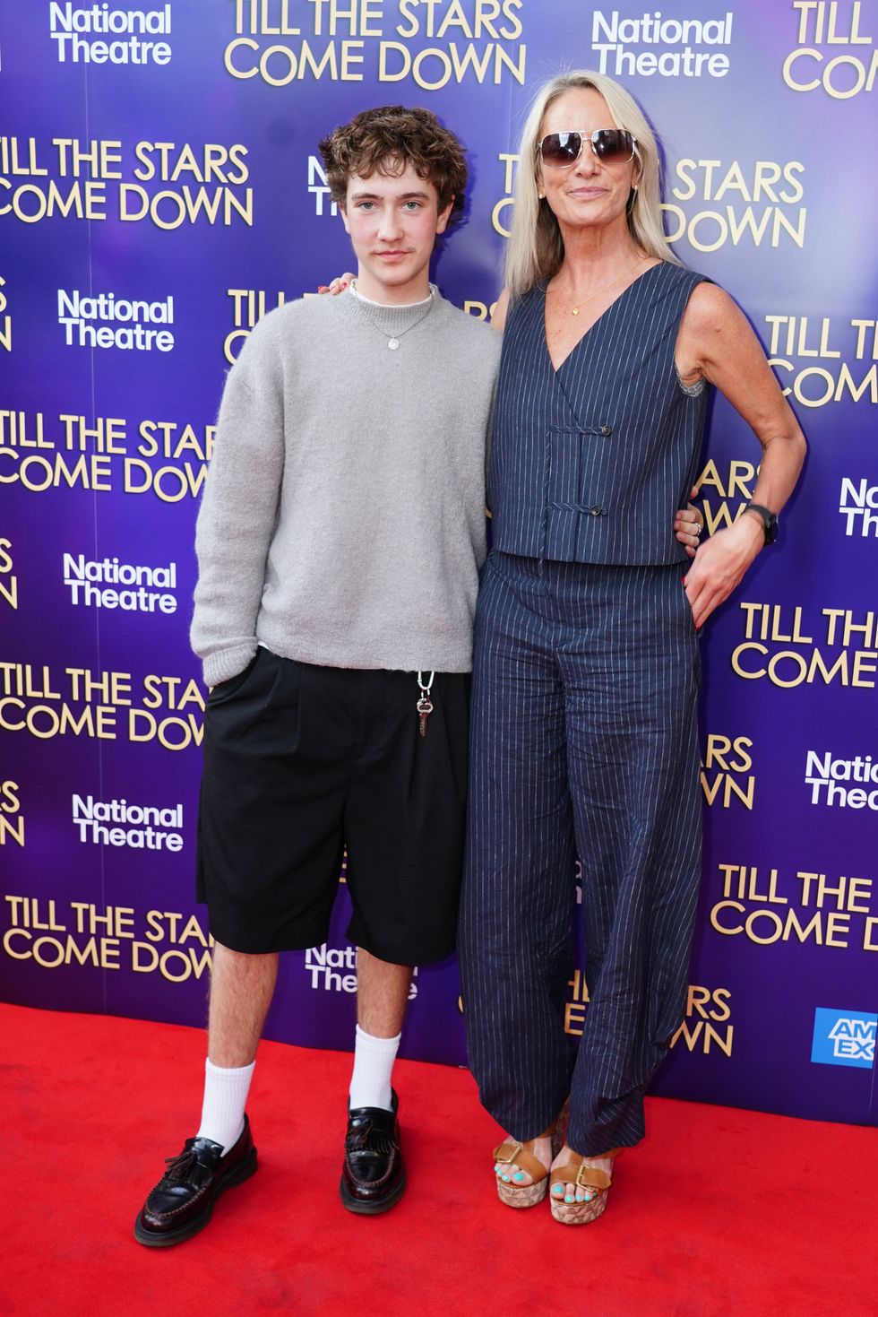 Tamzin Outhwaite and Flo