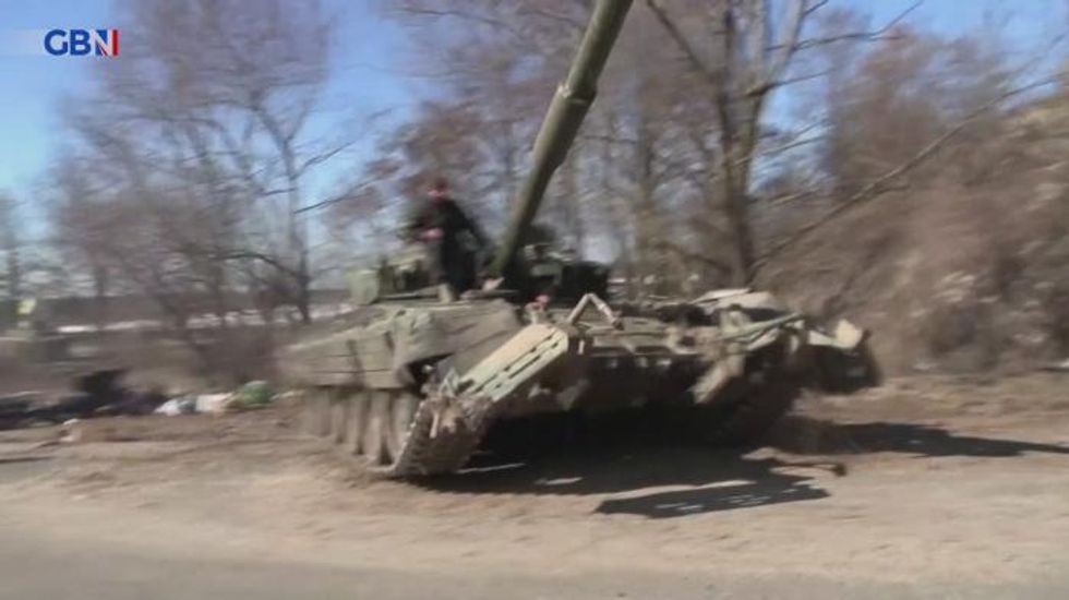 Russian convoy destroyed as Putin tanks captured, Ukrainian soldiers claim