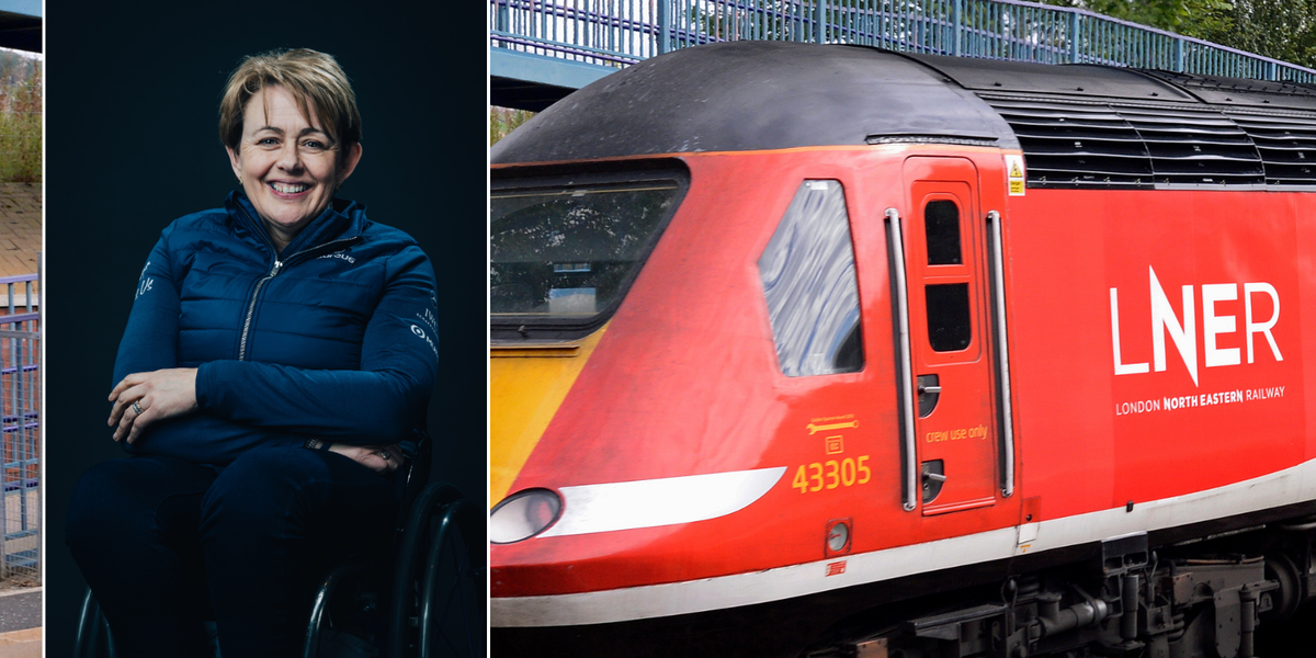 NextImg:Disabled former athlete forced to 'crawl' off train after LNER hell on eve of Paralympics