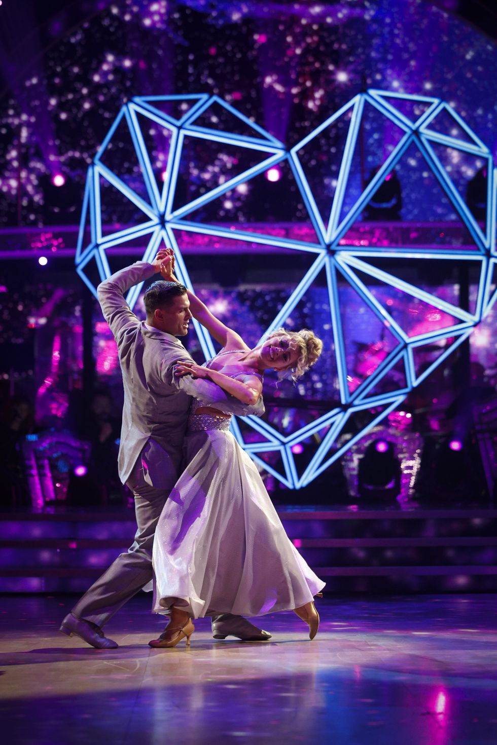 Tasha Ghouri and pro partner Aliaz Skorjanec