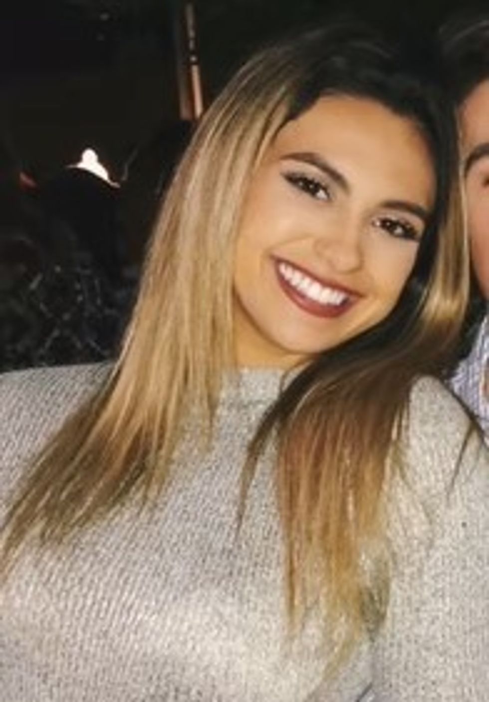 Tatyana Lafata before hair transformation