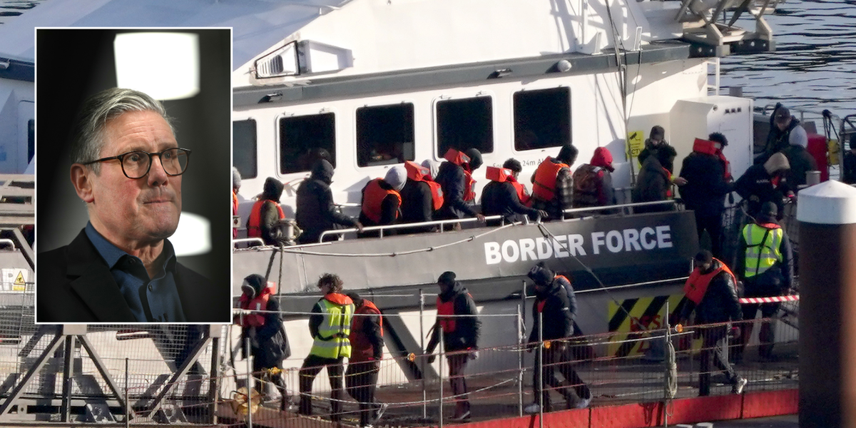 NextImg:Migrant small boat crossings on track for the WORST year to date as Labour slammed over ‘idiotic’ decision to scrap Rwanda scheme