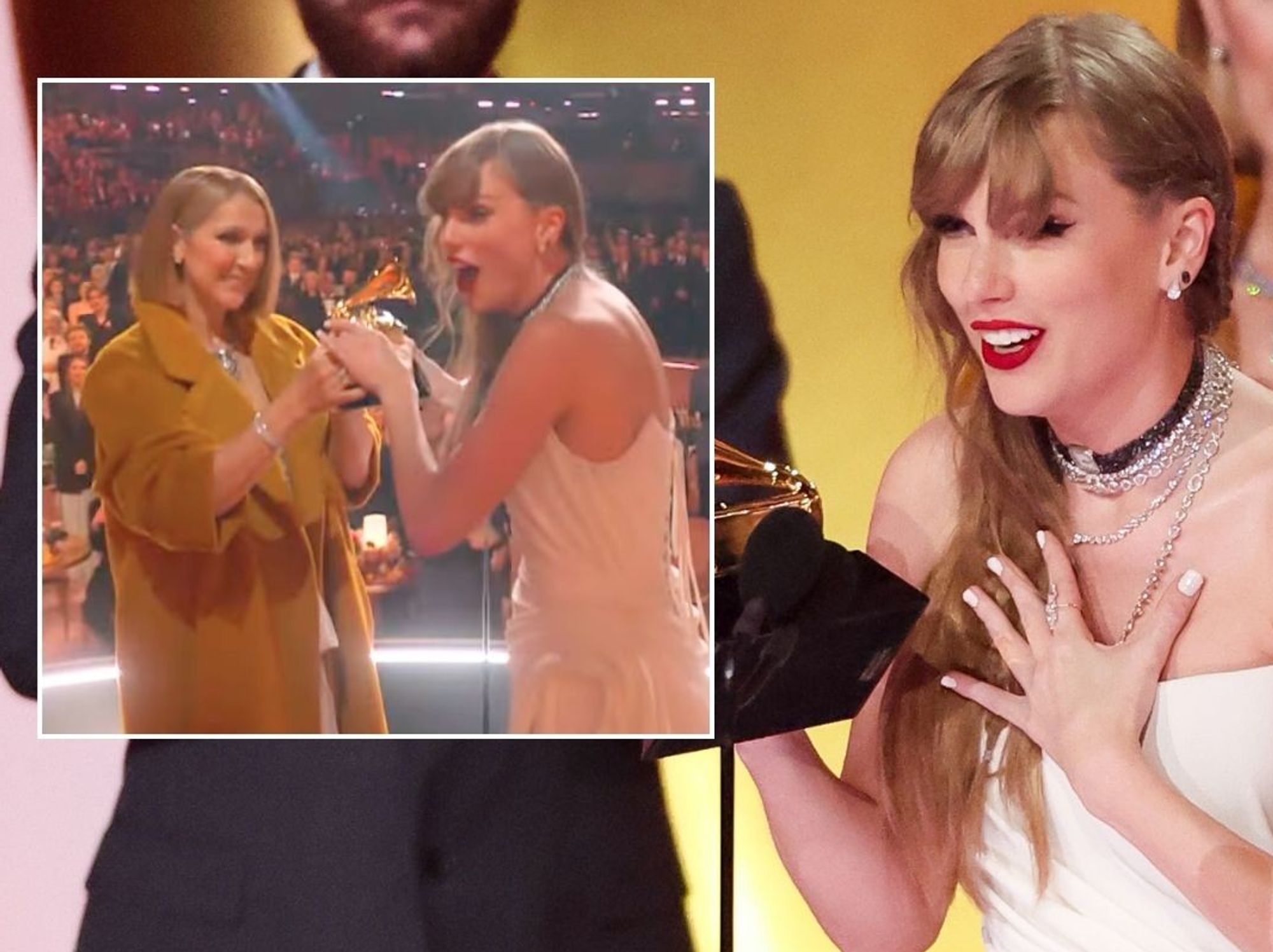 Taylor Swift and Celine Dion