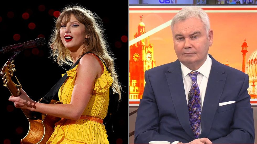 Taylor Swift and Eamonn Holmes