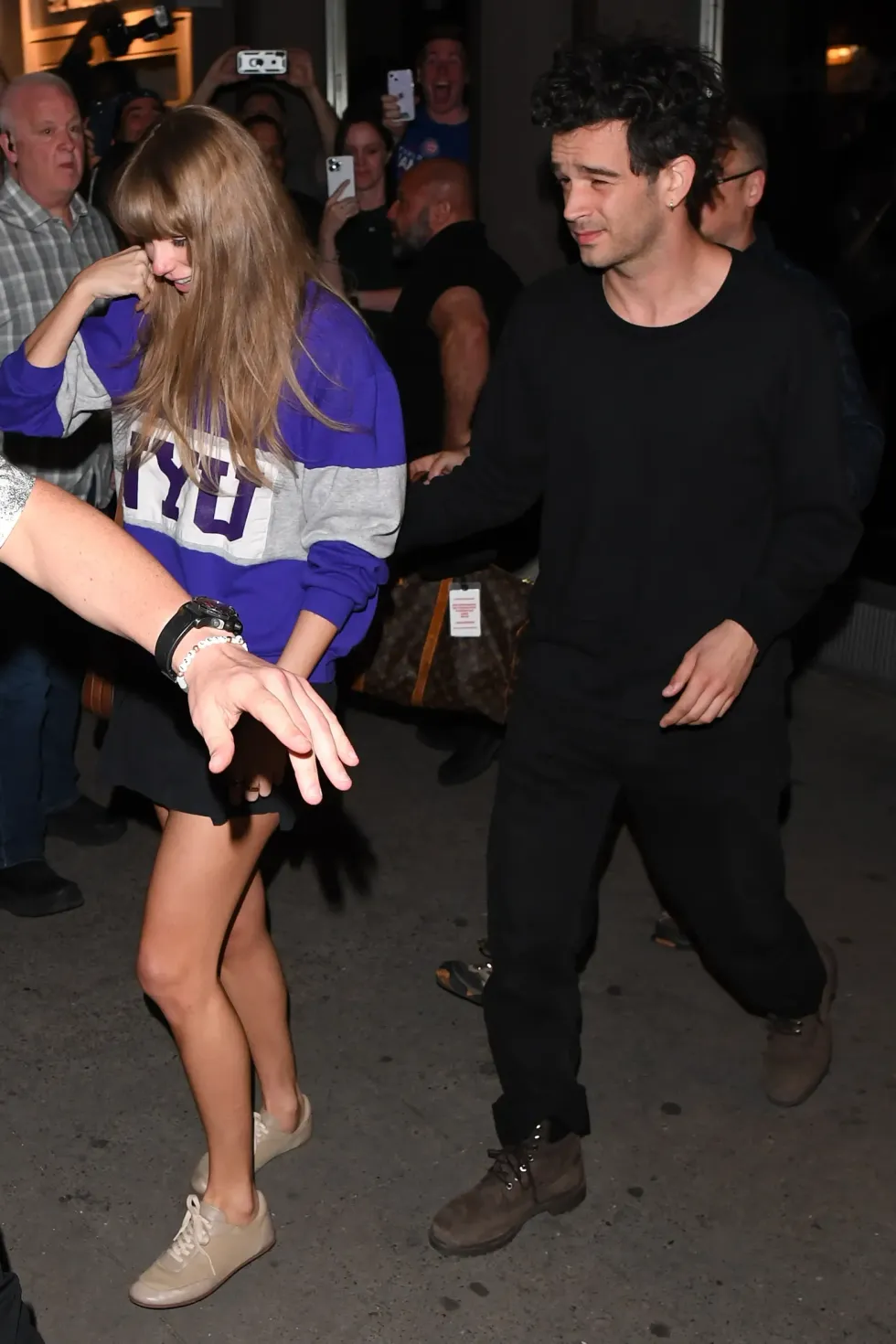 Taylor Swift and Matty Healey