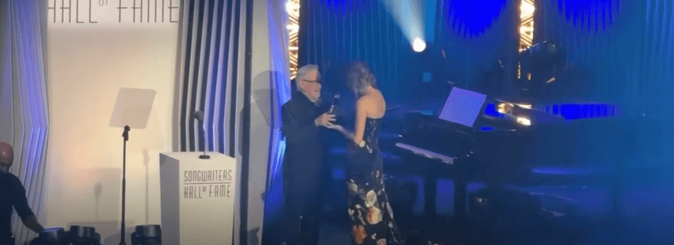 Taylor Swift and Steven Spielberg