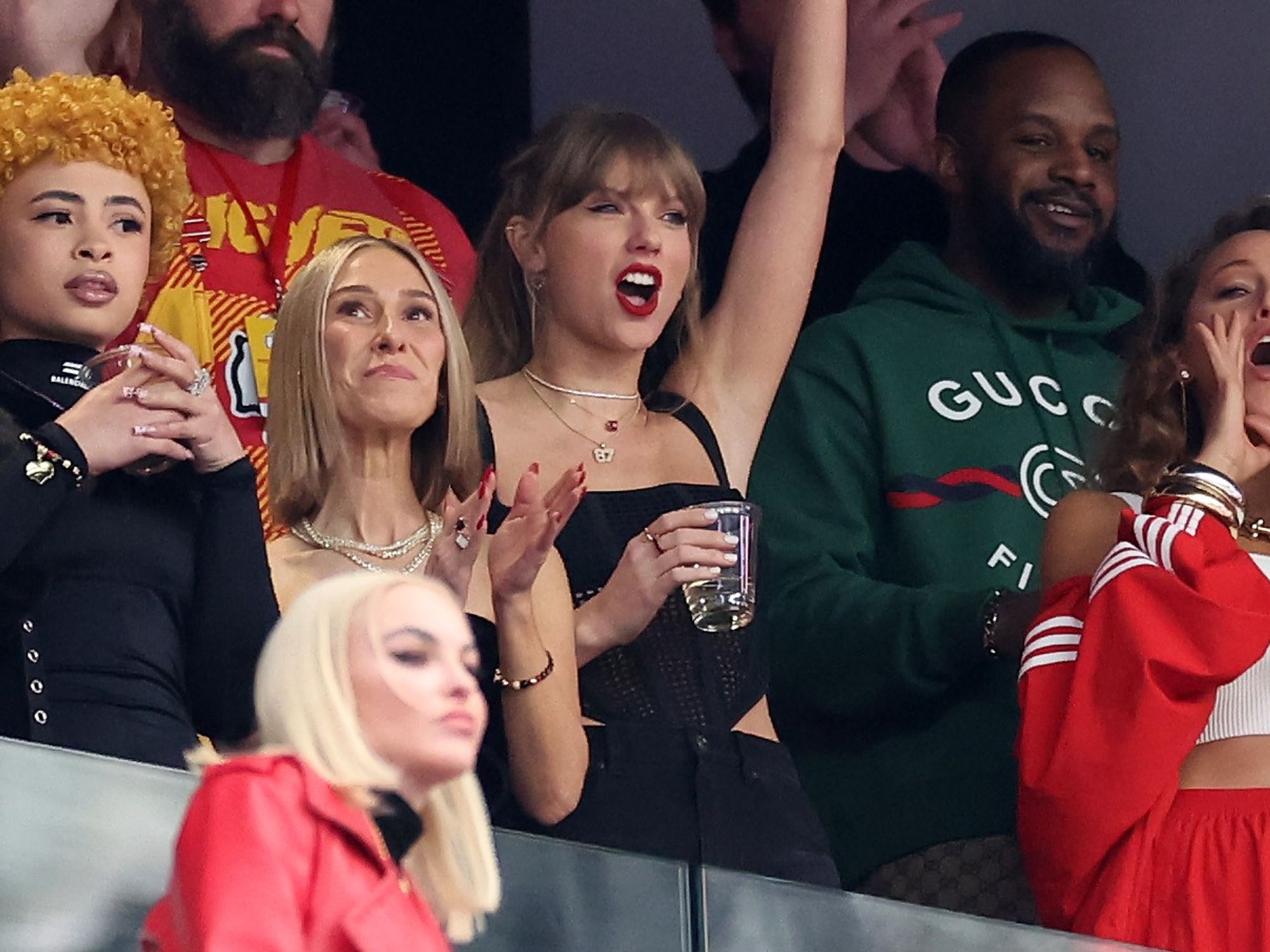 Taylor Swift at the Super Bowl LVIII