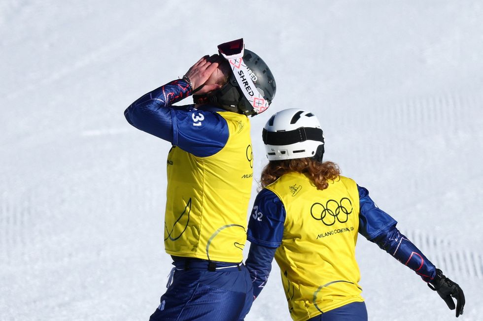 Team GB have won their second gold medal of the Winter Olympics, with Charlotte Bankes and Huw Nightingale securing glory in mixed team snowboard cros