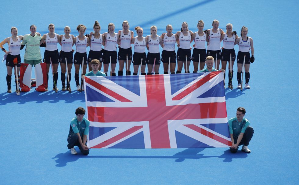 Team GB women's hockey team
