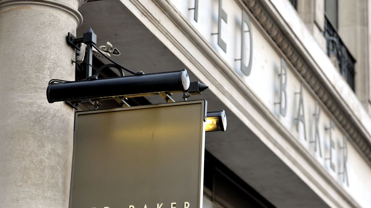 Ted Baker sign