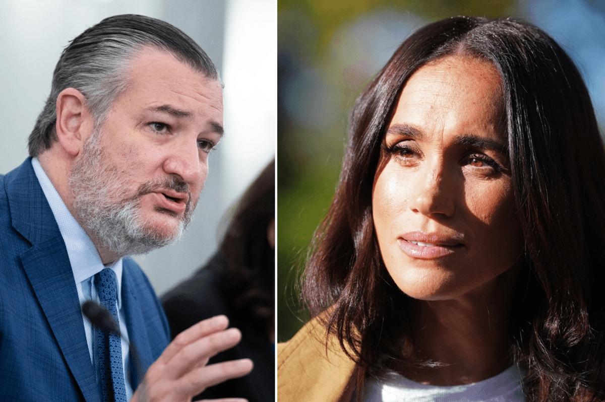 Ted Cruz and Meghan Markle