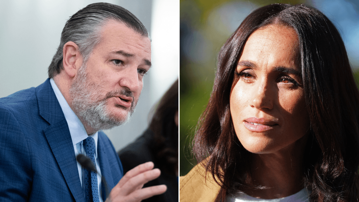 Ted Cruz and Meghan Markle