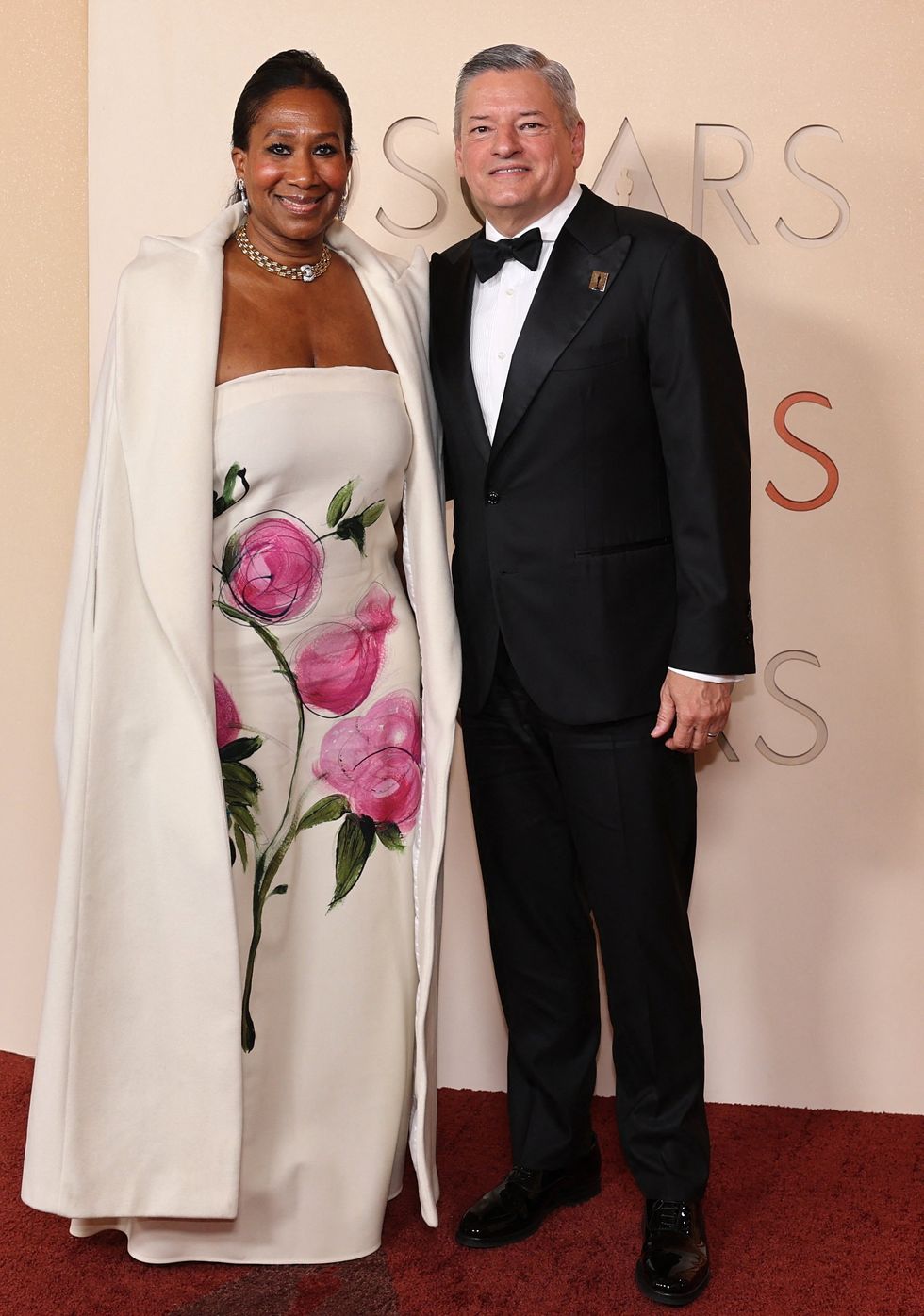 Ted Sarandos, CEO of Netflix, and Nicole Avant