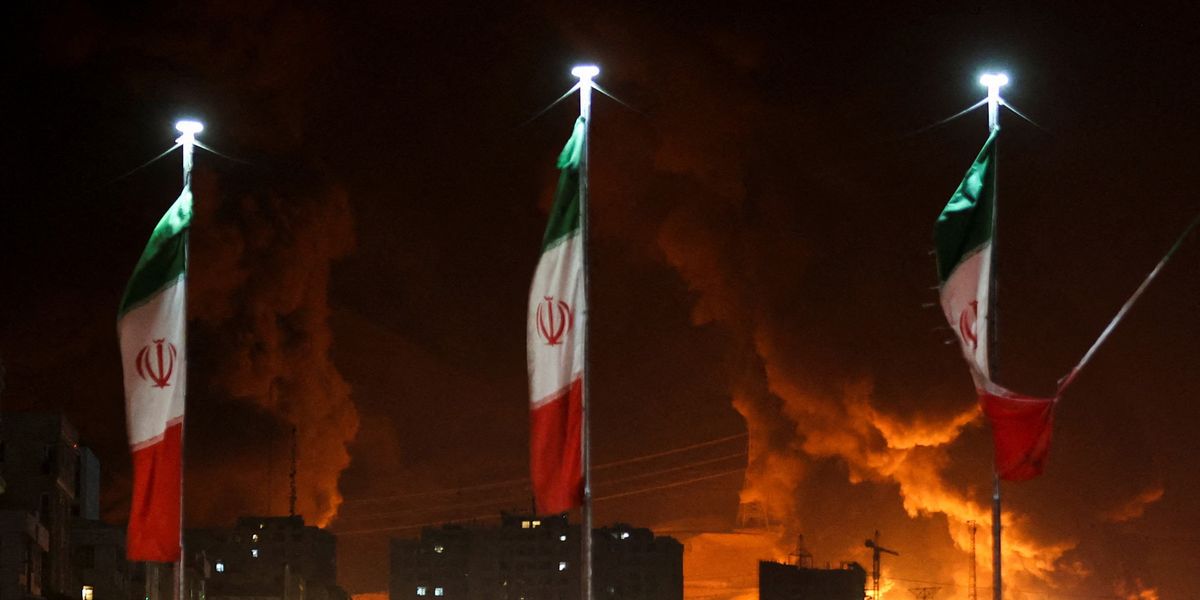 NextImg:'Tehran is burning!' Middle East descends into all-out war as IDF 'wipes out' fuel depots and Iranian missiles rain down on Israel