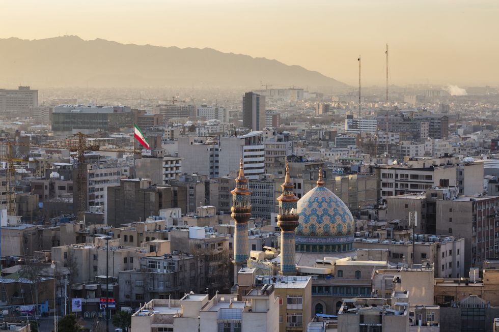 Tehran skyline