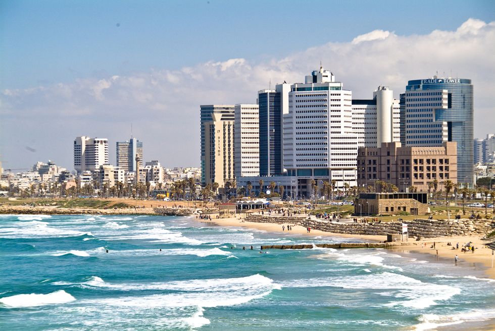 Tel Aviv buildings Israel