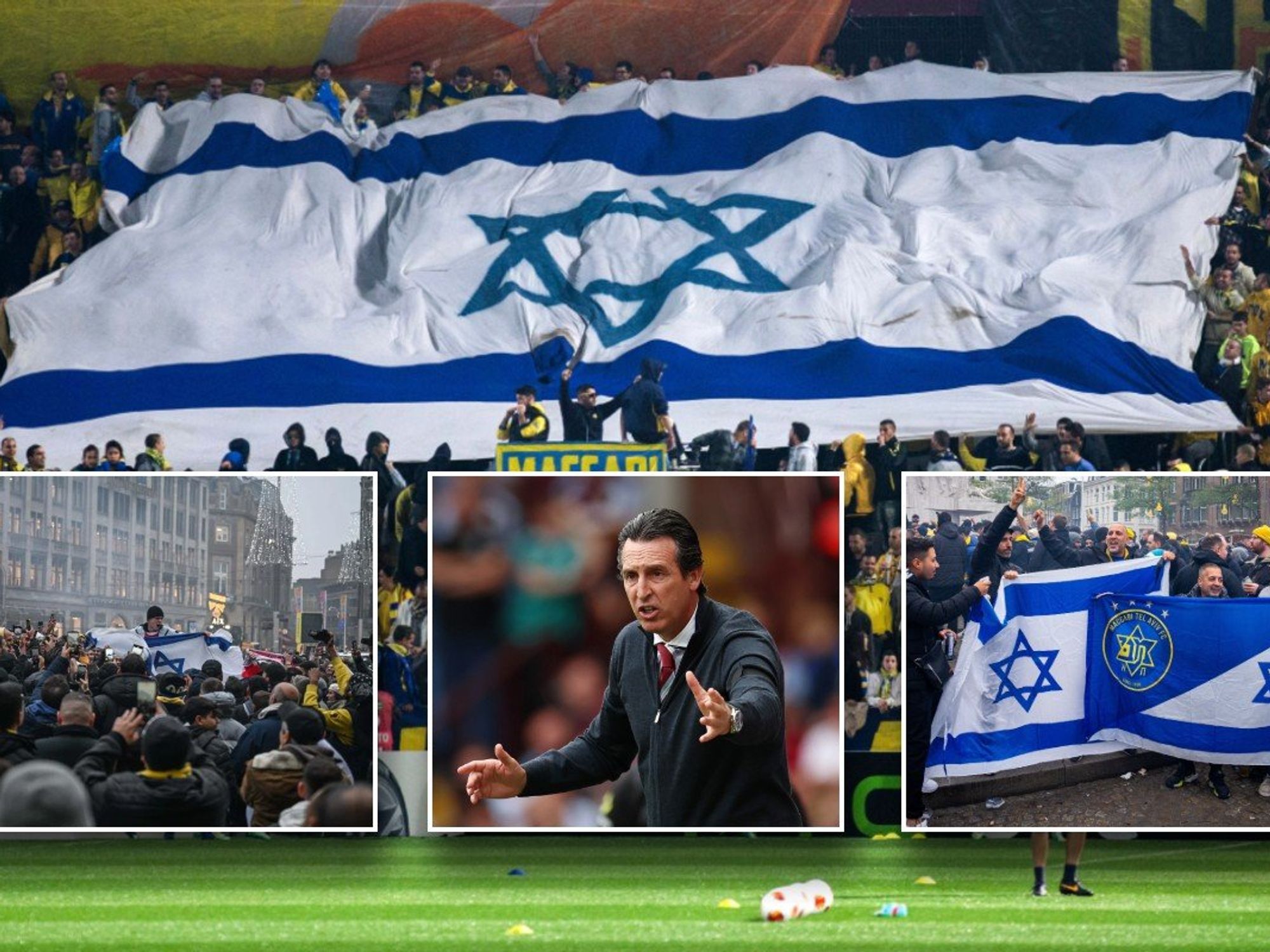 Tel Aviv fans banned from attending Europa League clash against Aston Villa as club release statement