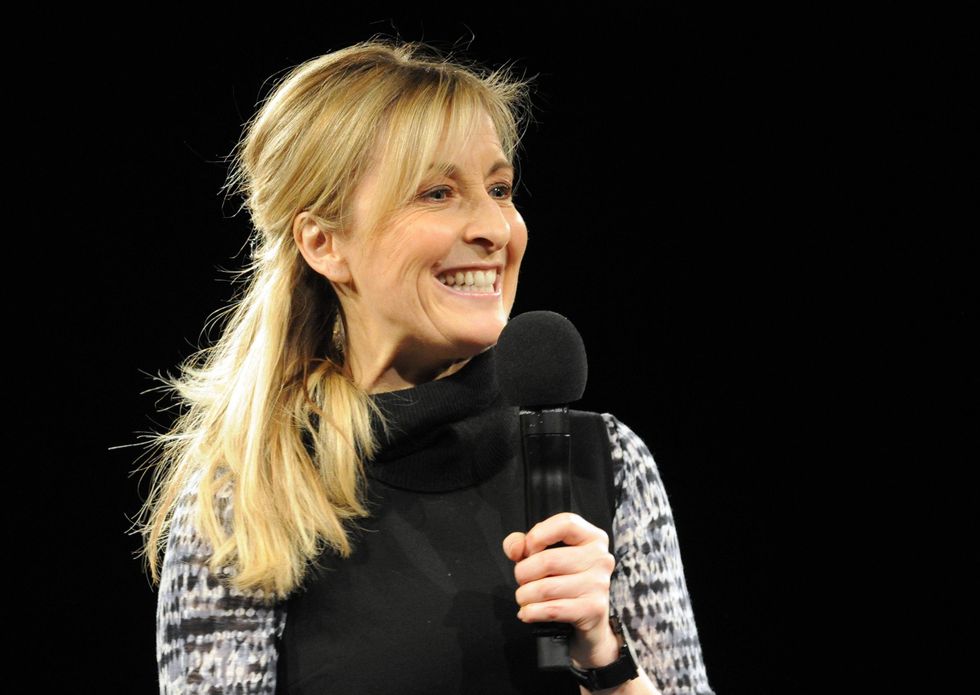 Television presenter Fiona Phillips