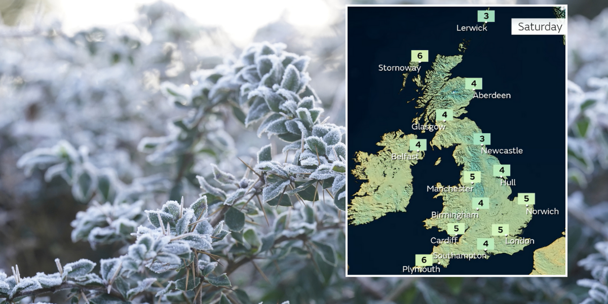 NextImg:UK weather: Arctic air to batter Britain with mercury dropping to as low as 3C