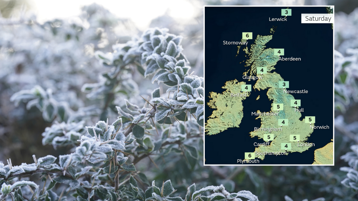 Temperatures are set to fall early tomorrow morning
