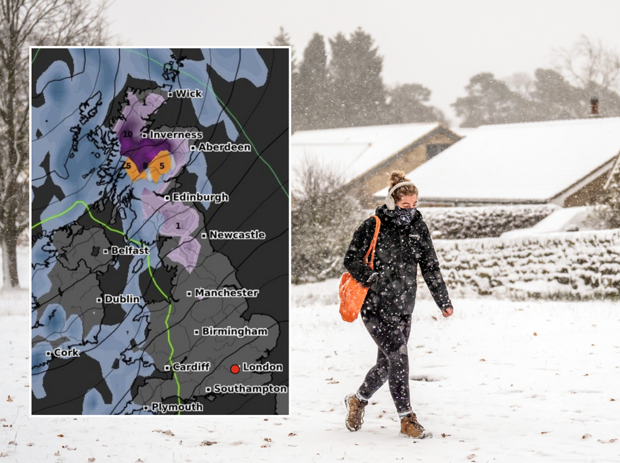 Temperatures are set to fall this month