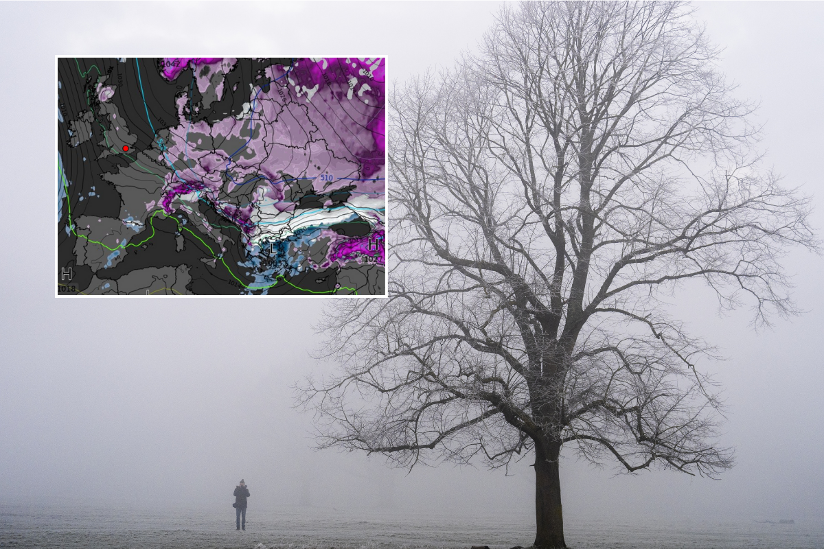 Temperatures are set to plummet