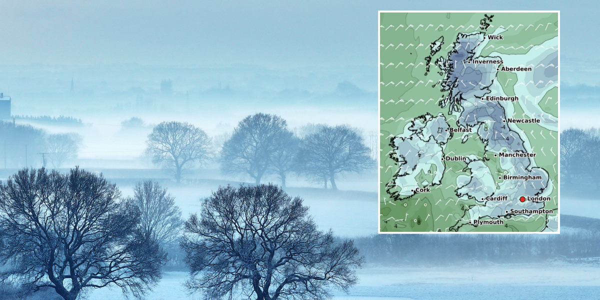 Polar Vortex collapse Weather chaos sends temperatures tumbling as Polar Vortex Collapse 2025 Snow Weather Uk