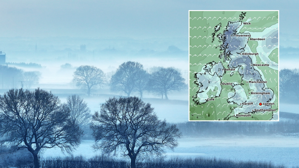 Temperatures are set to plummet