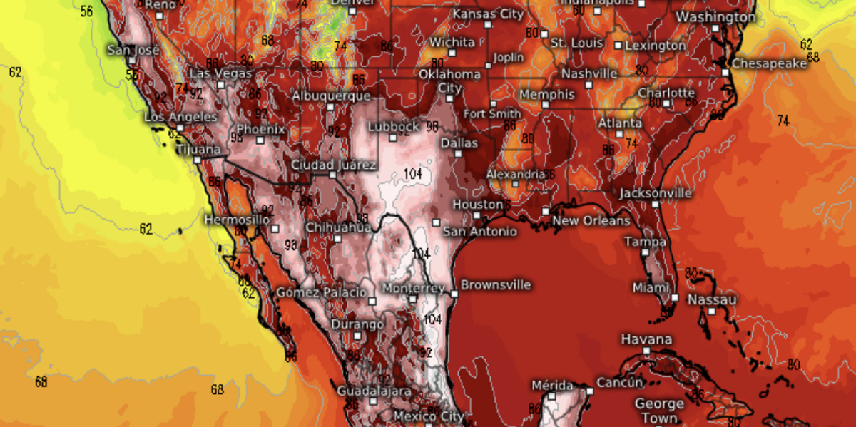 NextImg:US weather forecast: 'Dangerous heat dome' threatens three month ‘triple-digit’ heatwave