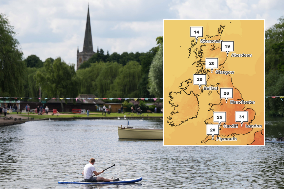 Temperatures are set to soar over 30\u200b
